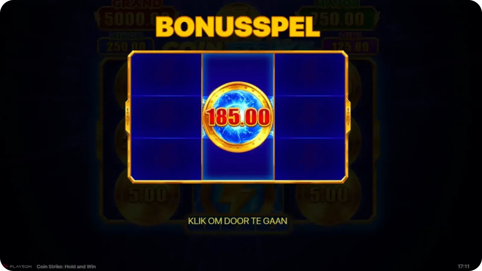 Coin Strike Bonusspiel mit Jackpot-Symbolen