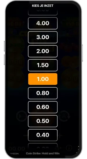 Einsatz wählen in Coin Strike